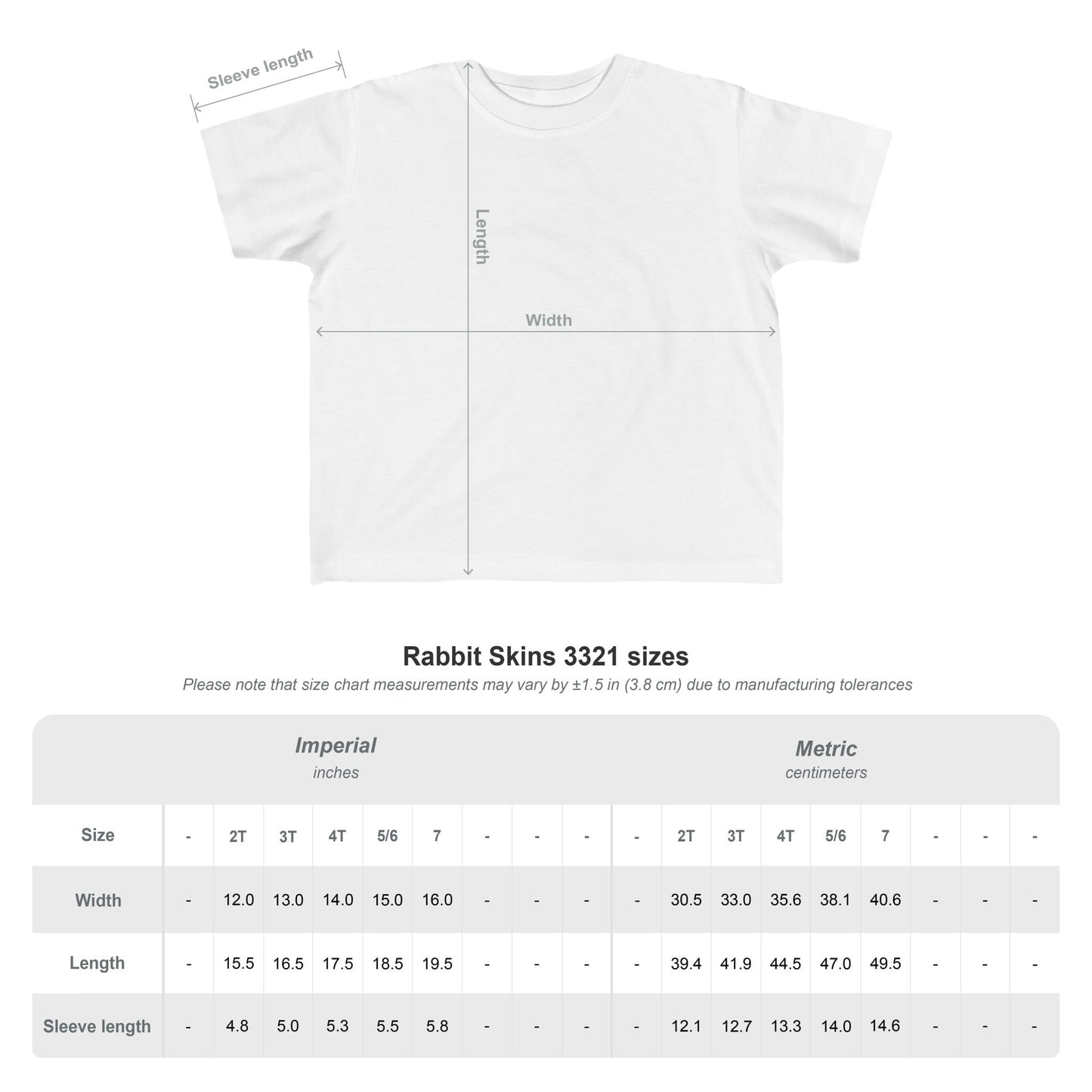 Toddler Tee — Bedrock Properties Logo Shirt